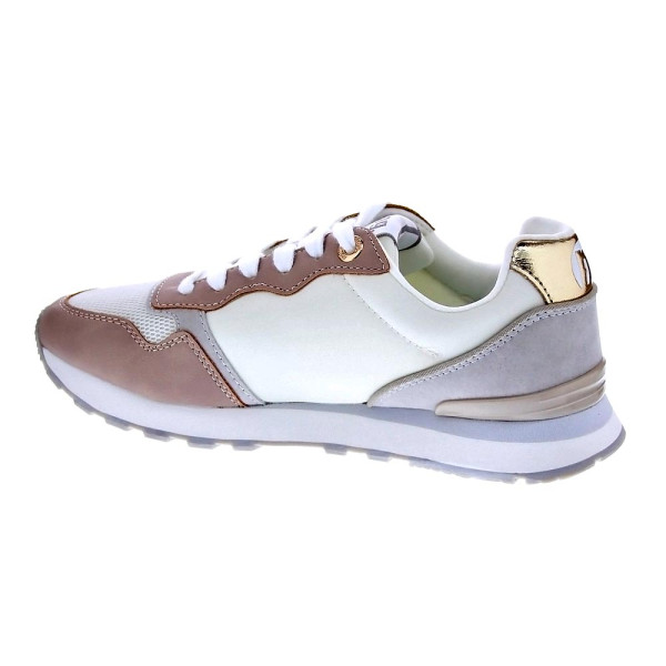 Zapatillas Mtng zapatos Mujer modelo Joggo Beige Cordón