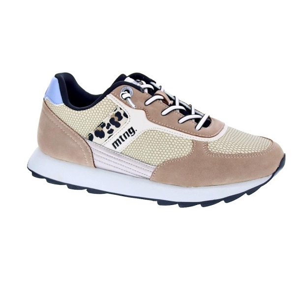 Zapatillas Mtng zapatos Mujer modelo Sai Marrón Elástico