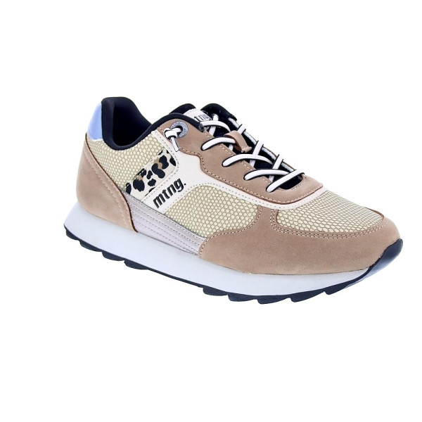 Zapatillas Mtng zapatos Mujer modelo Sai Marrón Elástico