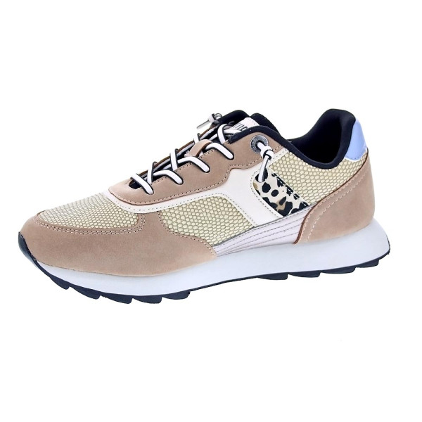 Zapatillas Mtng zapatos Mujer modelo Sai Marrón Elástico