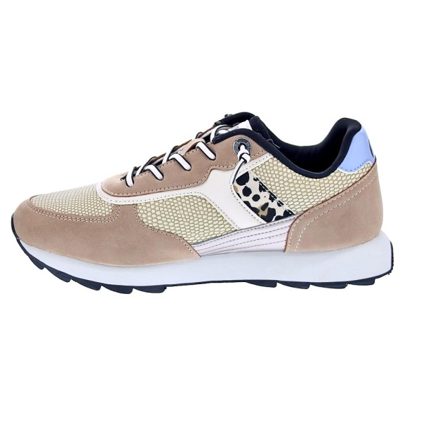 Zapatillas Mtng zapatos Mujer modelo Sai Marrón Elástico