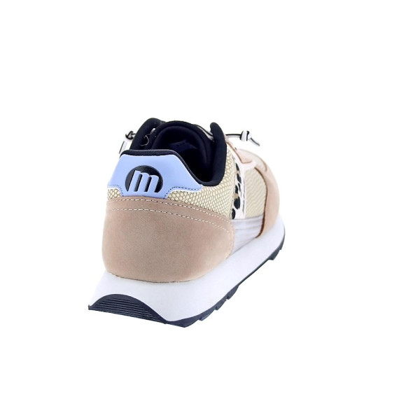 Zapatillas Mtng zapatos Mujer modelo Sai Marrón Elástico