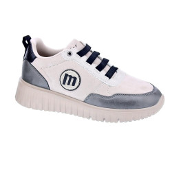 Zapatillas Mtng zapatos Mujer modelo Serene Beige Elástico 2