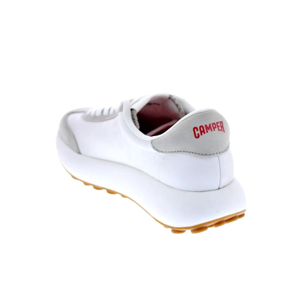 Zapatillas Camper zapatos Mujer modelo Pelotas Beige Cordón