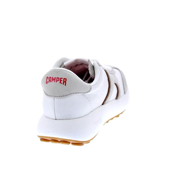Zapatillas Camper zapatos Mujer modelo Pelotas Beige Cordón
