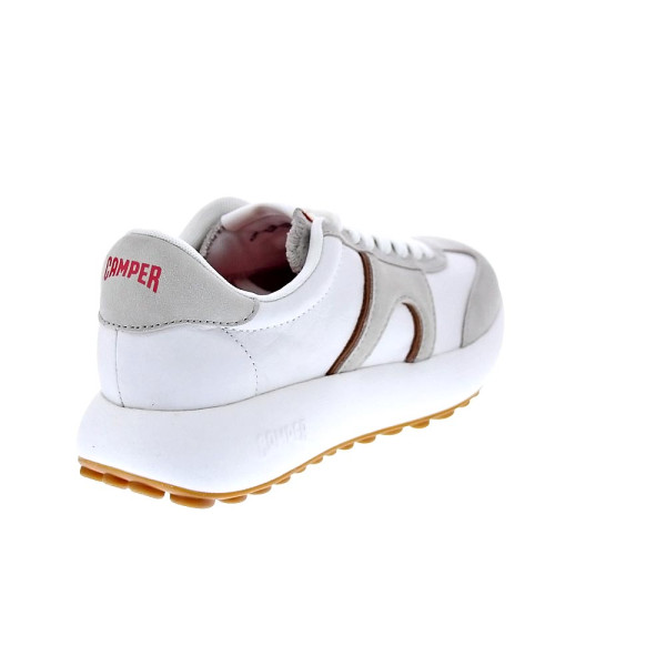 Zapatillas Camper zapatos Mujer modelo Pelotas Beige Cordón