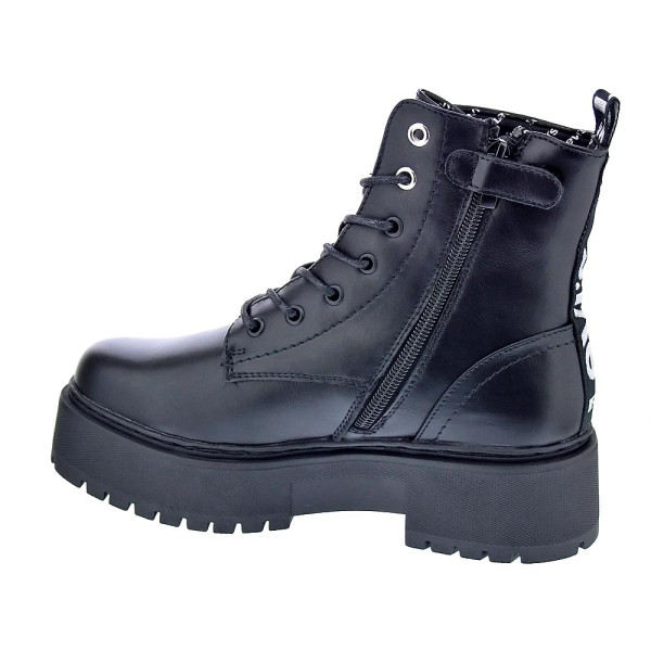 Botines Levis zapatos Niña modelo Cherry Negro Cordón