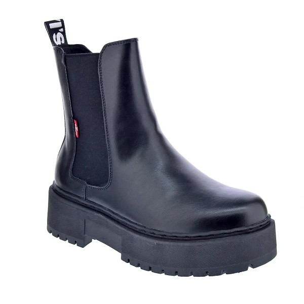 Botines Levis zapatos Niña modelo Ashley Refresh Negro 