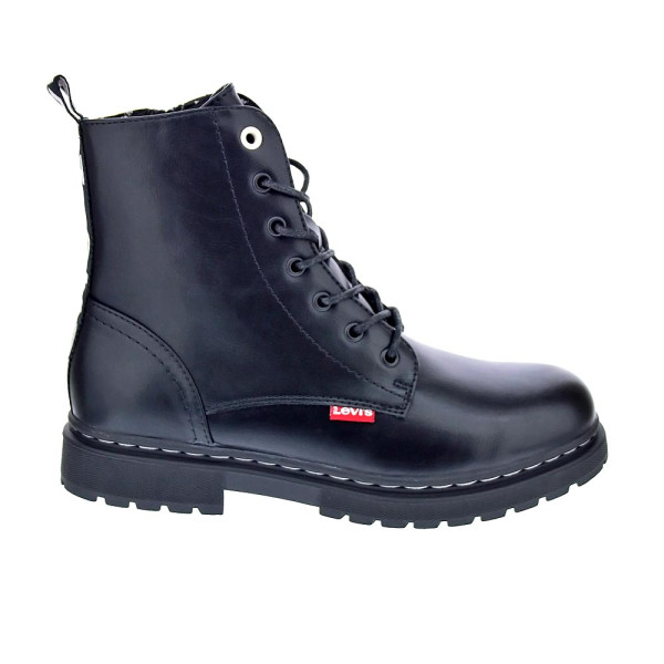 Botines Levis zapatos Niña modelo Catherine Negro Cordón