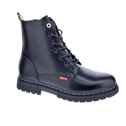 Botines Levis zapatos Niña modelo Catherine Negro Cordón 2