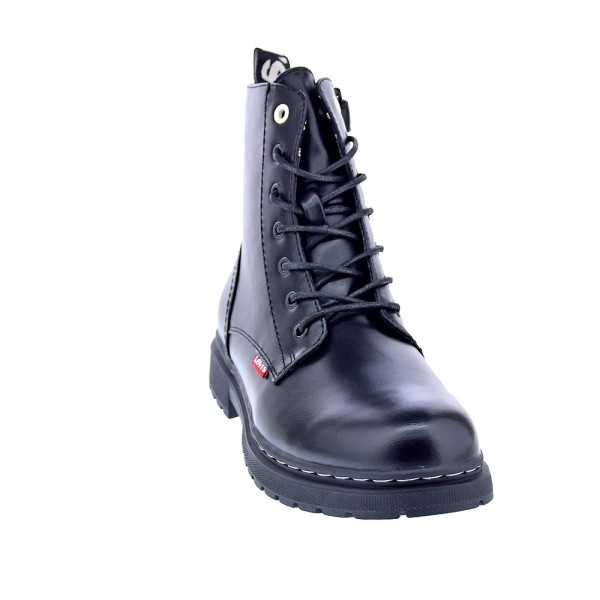 Botines Levis zapatos Niña modelo Catherine Negro Cordón