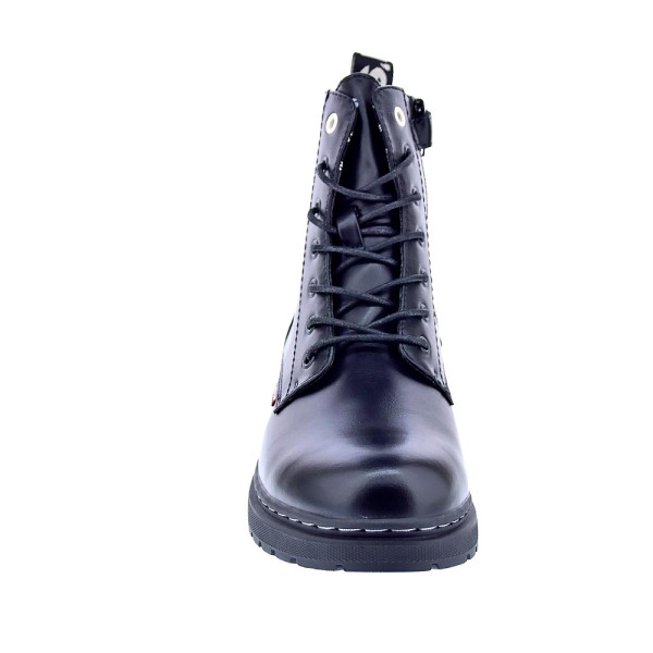 Botines Levis zapatos Niña modelo Catherine Negro Cordón