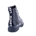 Botines Levis zapatos Niña modelo Catherine Negro Cordón