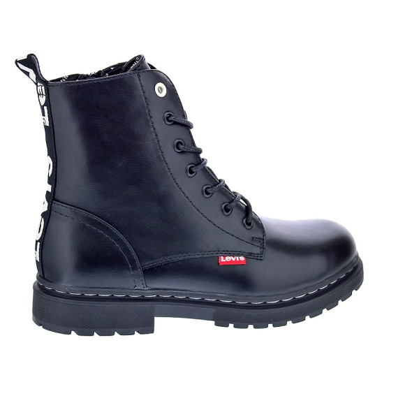 Botines Levis zapatos Niña modelo Catherine Negro Cordón
