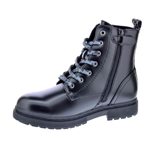 Botines Levis zapatos Niña modelo Catherine Negro Cordón