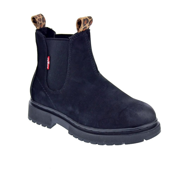 Botines Levis zapatos Niña modelo Oliver Negro 