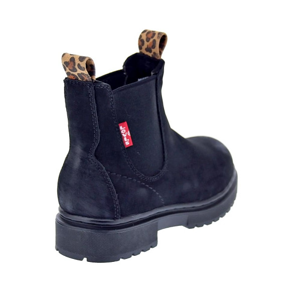 Botines Levis zapatos Niña modelo Oliver Negro 