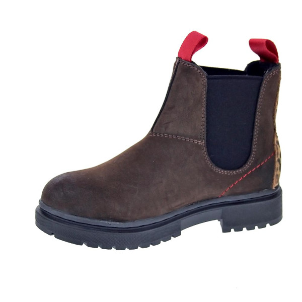 Botines Levis zapatos Niña modelo Oliver Marrón Elástico