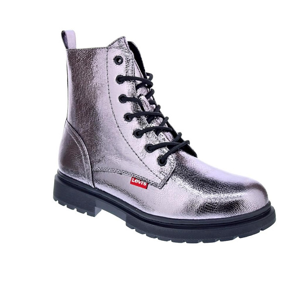 Botines Levis zapatos Niña modelo Catherine Plata Cordón
