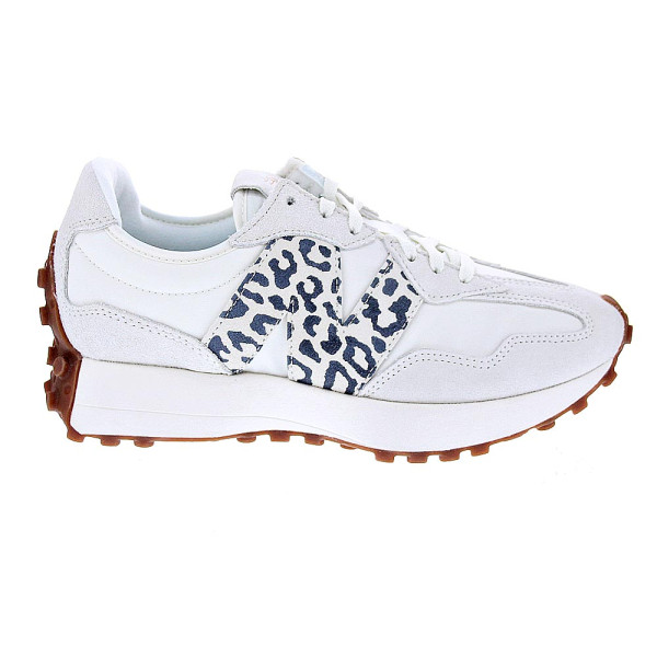 Zapatillas New Balance zapatos Mujer modelo 327 Beige Cordón