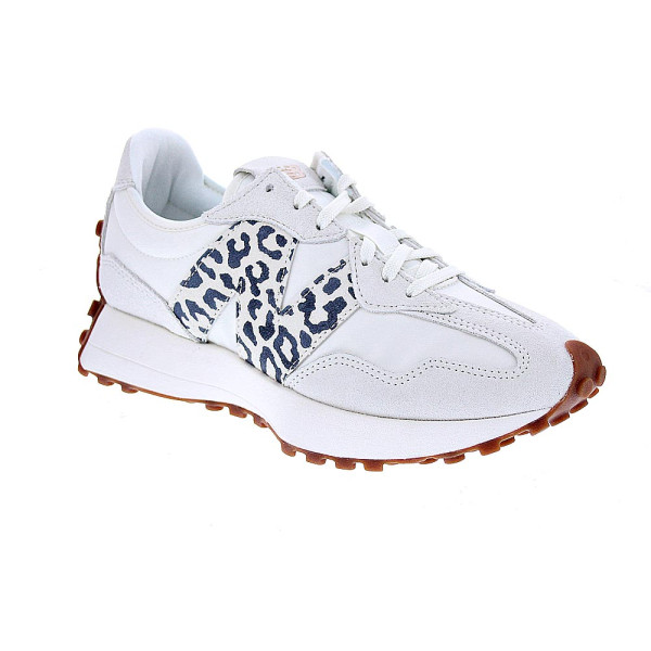 Zapatillas New Balance zapatos Mujer modelo 327 Beige Cordón