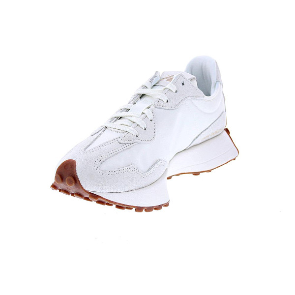 Zapatillas New Balance zapatos Mujer modelo 327 Beige Cordón