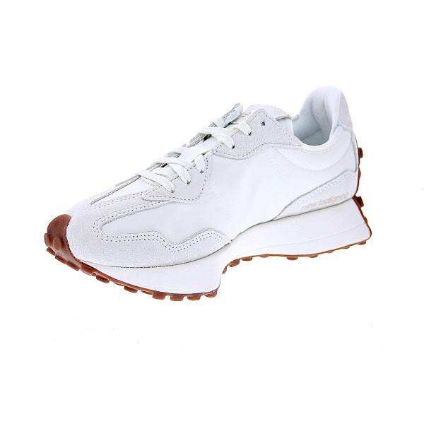 Zapatillas New Balance zapatos Mujer modelo 327 Beige Cordón