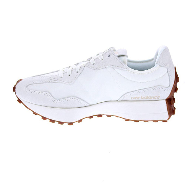 Zapatillas New Balance zapatos Mujer modelo 327 Beige Cordón