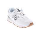 Zapatillas New Balance zapatos Mujer modelo WL574 Beige Cordón