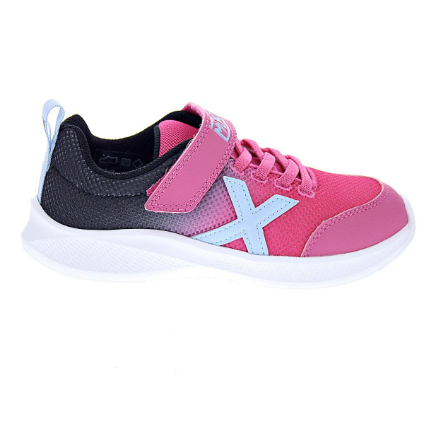 Zapatillas Munich zapatos Niña modelo Mini Leta 05 Rosa Velcro