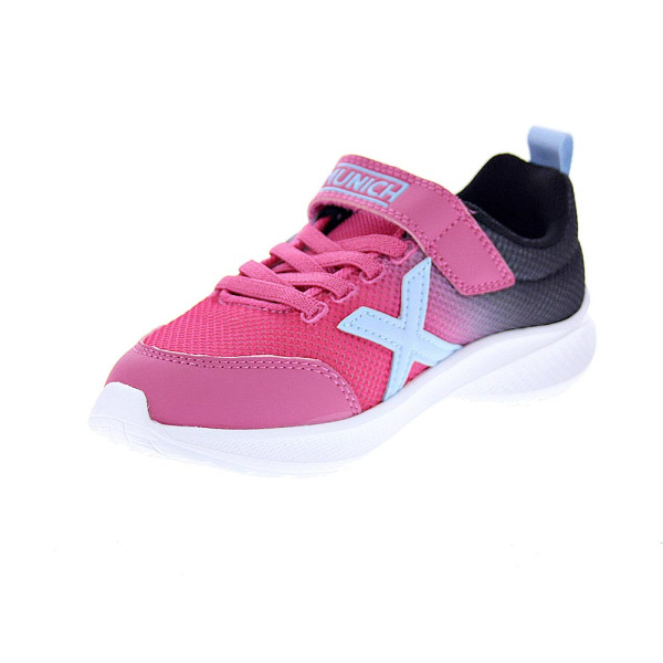 Zapatillas Munich zapatos Niña modelo Mini Leta 05 Rosa Velcro