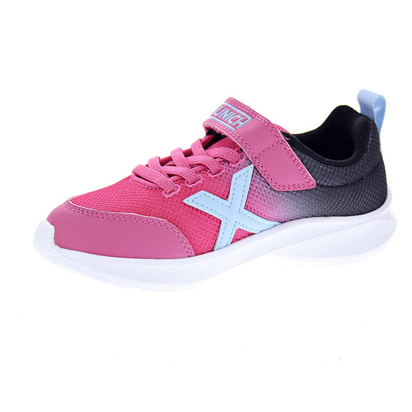 Zapatillas Munich zapatos Niña modelo Mini Leta 05 Rosa Velcro