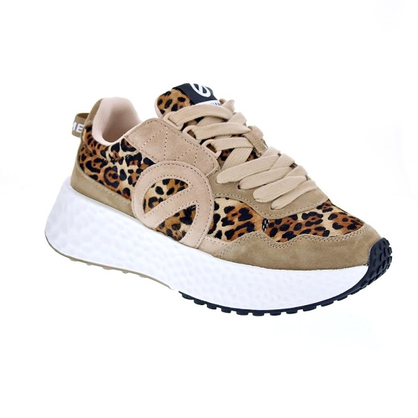 Zapatillas No Name zapatos Mujer modelo Carter Jogger Marrón Cordón