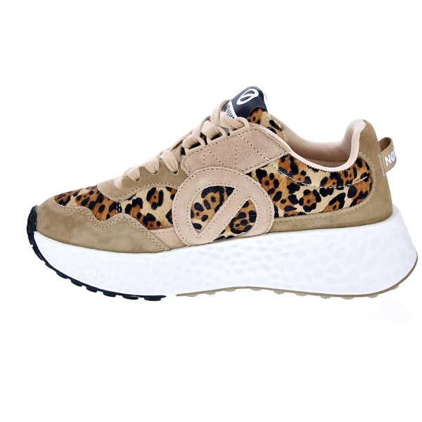 Zapatillas No Name zapatos Mujer modelo Carter Jogger Marrón Cordón