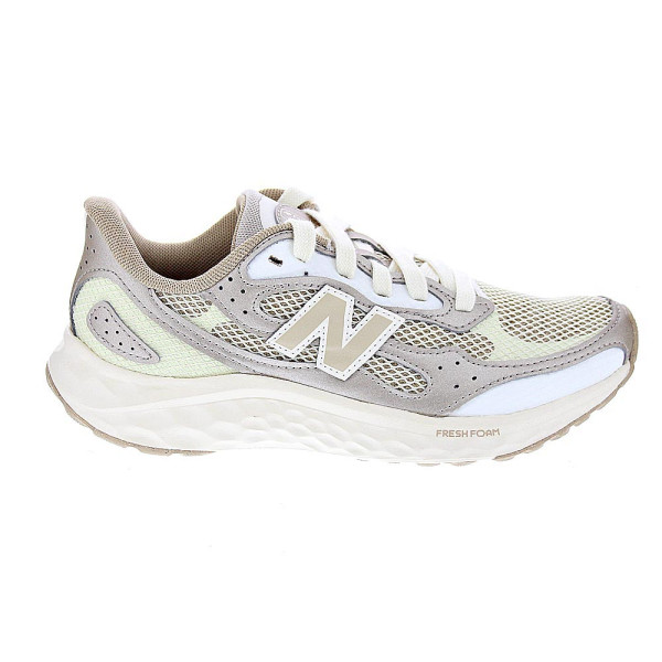 Zapatillas New Balance zapatos Mujer modelo Warist Beige Cordón