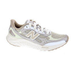 Zapatillas New Balance zapatos Mujer modelo Warist Beige Cordón 2