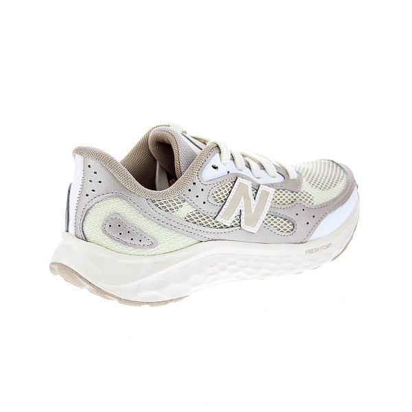 Zapatillas New Balance zapatos Mujer modelo Warist Beige Cordón