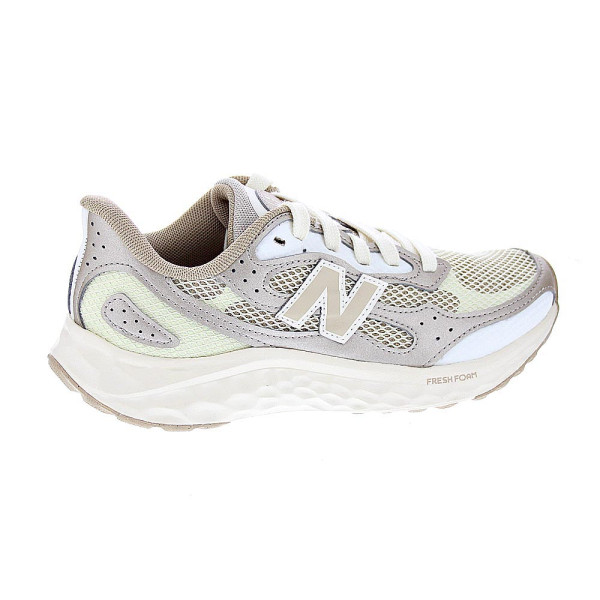 Zapatillas New Balance zapatos Mujer modelo Warist Beige Cordón