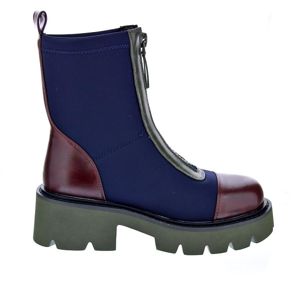 Botines Noa Harmon zapatos Mujer modelo 010025 Azul Cremallera