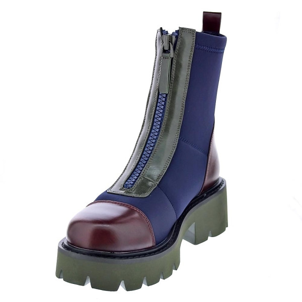 Botines Noa Harmon zapatos Mujer modelo 010025 Azul Cremallera