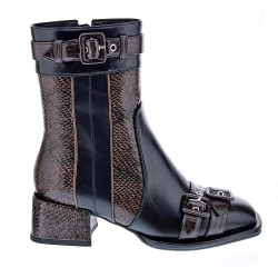 Botines Noa Harmon zapatos Mujer modelo 010121 Marrón Cremallera