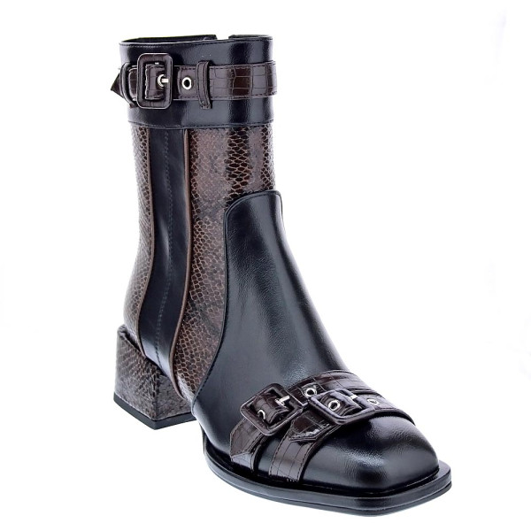 Botines Noa Harmon zapatos Mujer modelo 010121 Marrón Cremallera