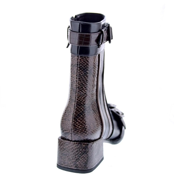 Botines Noa Harmon zapatos Mujer modelo 010121 Marrón Cremallera