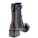 Botines Noa Harmon zapatos Mujer modelo 010121 Marrón Cremallera
