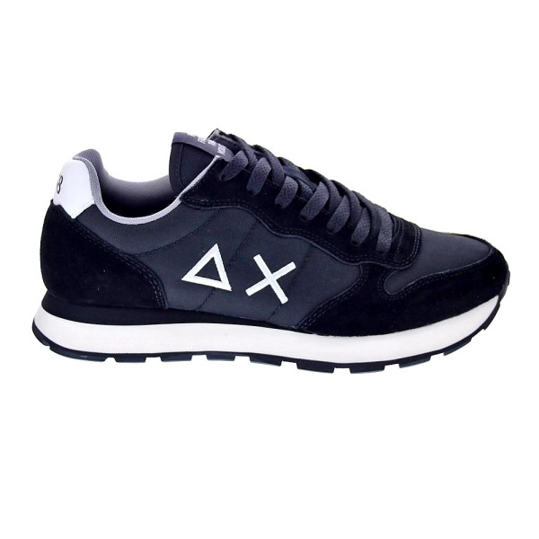 Zapatillas Sun68 AX zapatos Hombre modelo Tom Solid Negro Cordón