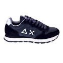 Zapatillas Sun68 AX zapatos Hombre modelo Tom Solid Negro Cordón