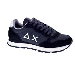 Zapatillas Sun68 AX zapatos Hombre modelo Tom Solid Negro Cordón 2
