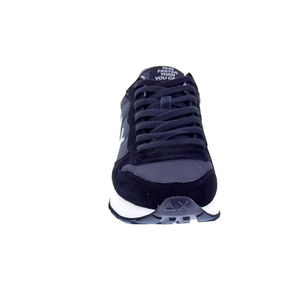 Zapatillas Sun68 AX zapatos Hombre modelo Tom Solid Negro Cordón