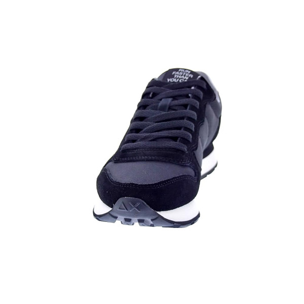 Zapatillas Sun68 AX zapatos Hombre modelo Tom Solid Negro Cordón