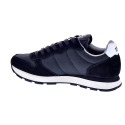 Zapatillas Sun68 AX zapatos Hombre modelo Tom Solid Negro Cordón